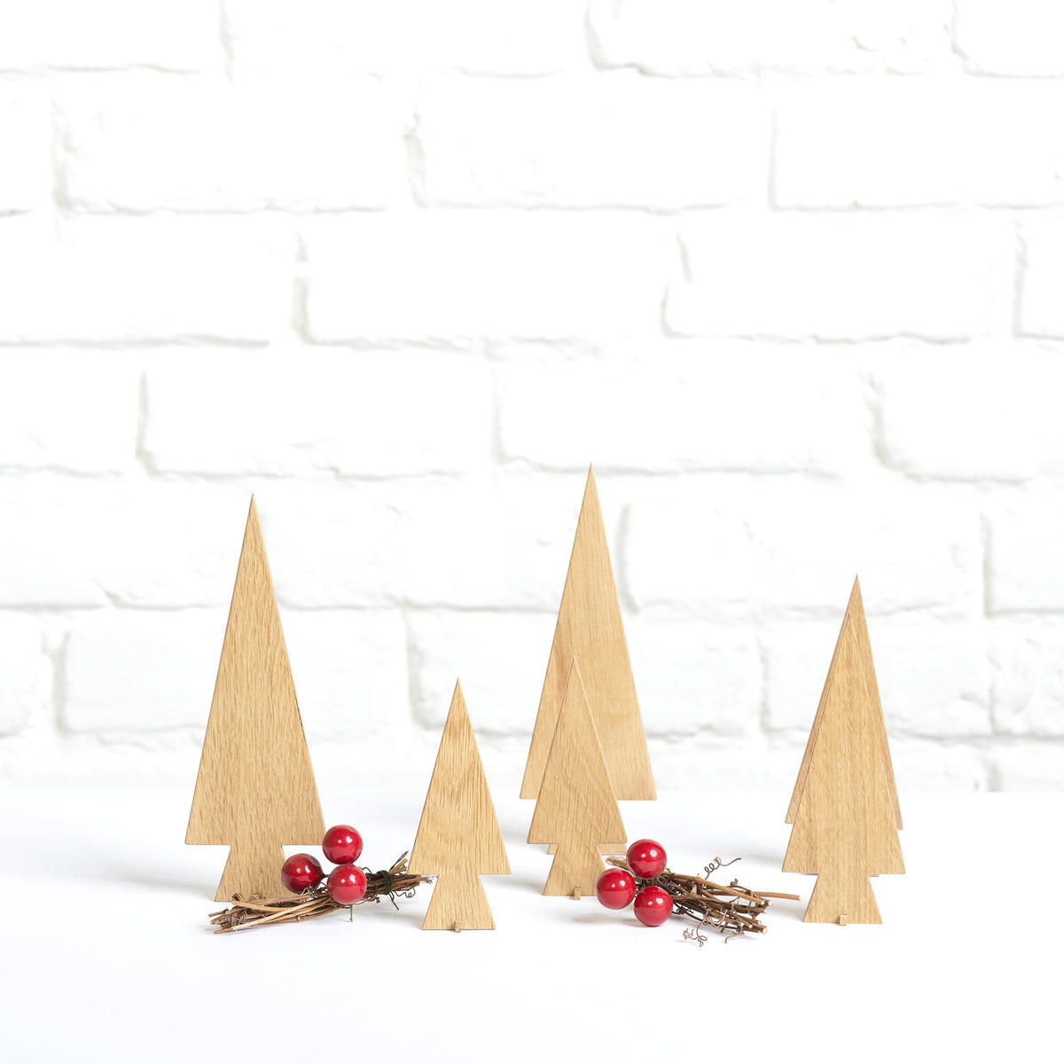 Pine X-mas tree (Set of 3)