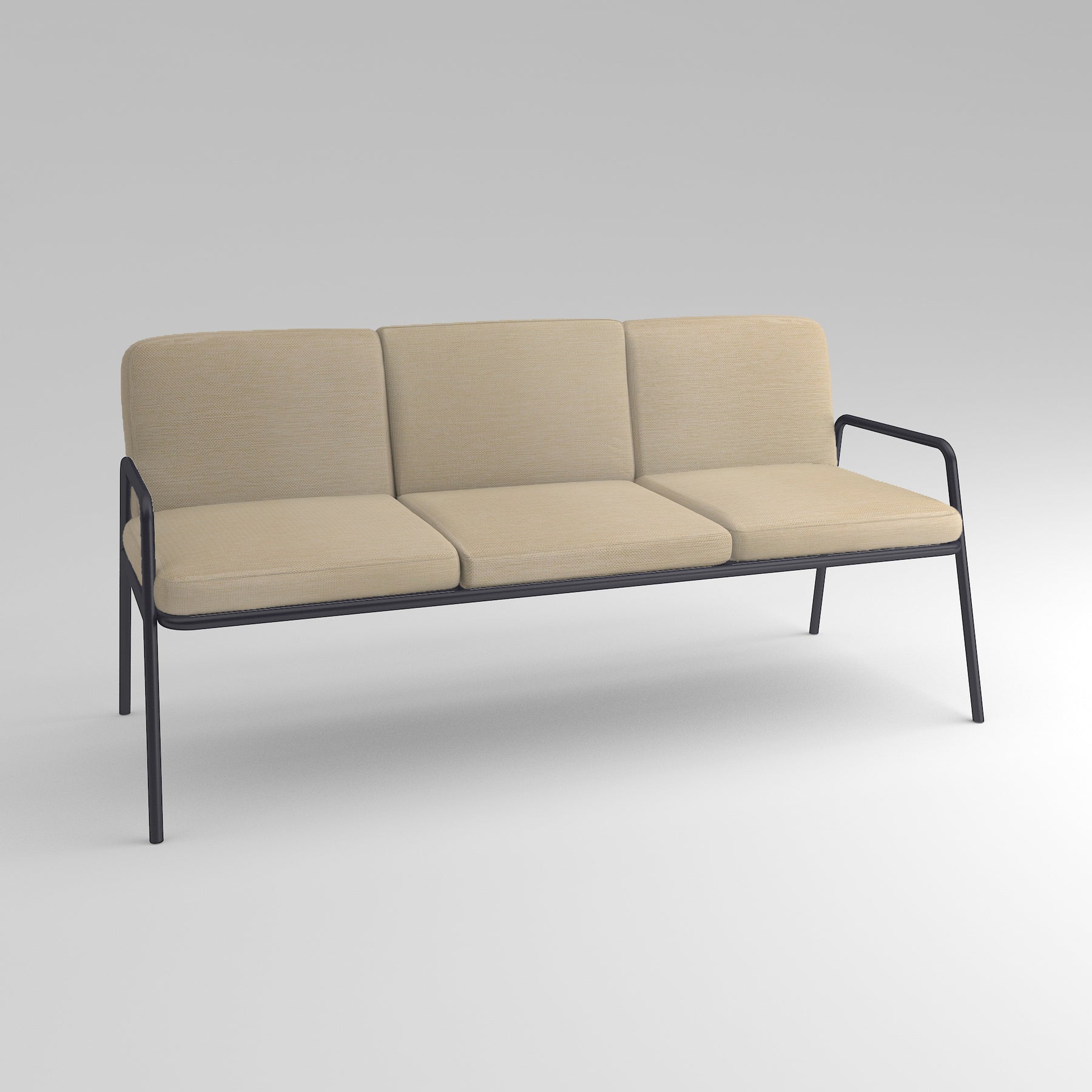 Bistro Outdoor Sofa - 3 Seater