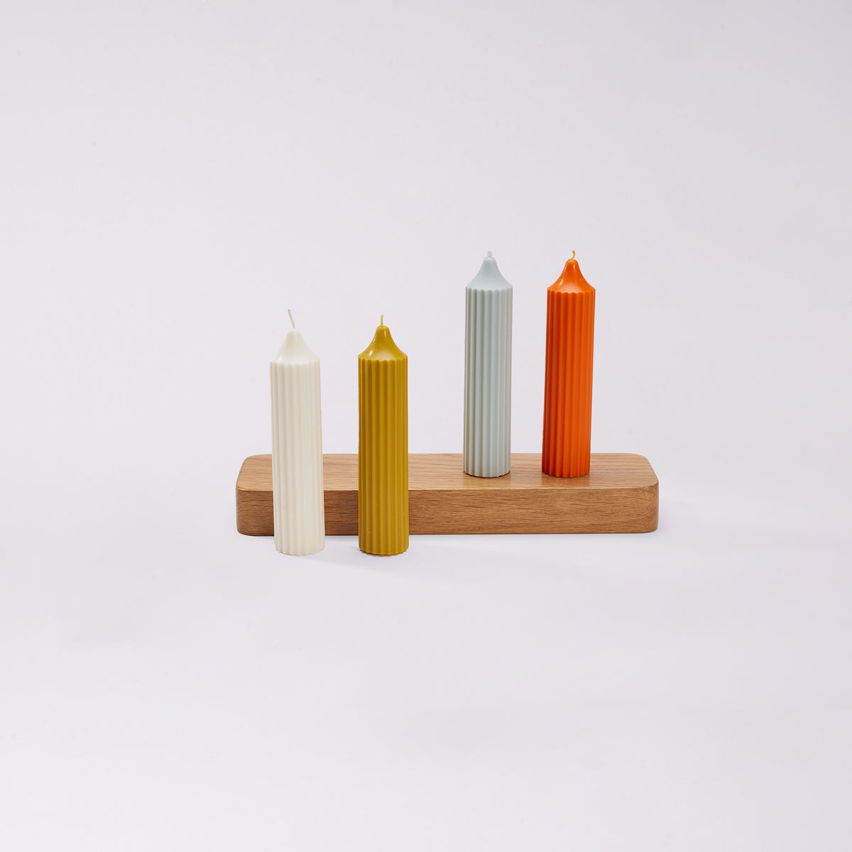 Perch Pillar Candle - Set of 2