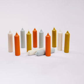 Perch Pillar Candle - Set of 2