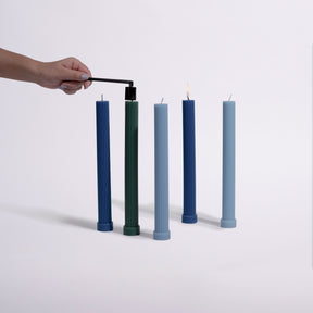 Ridge Pillar Candles - Set of 2