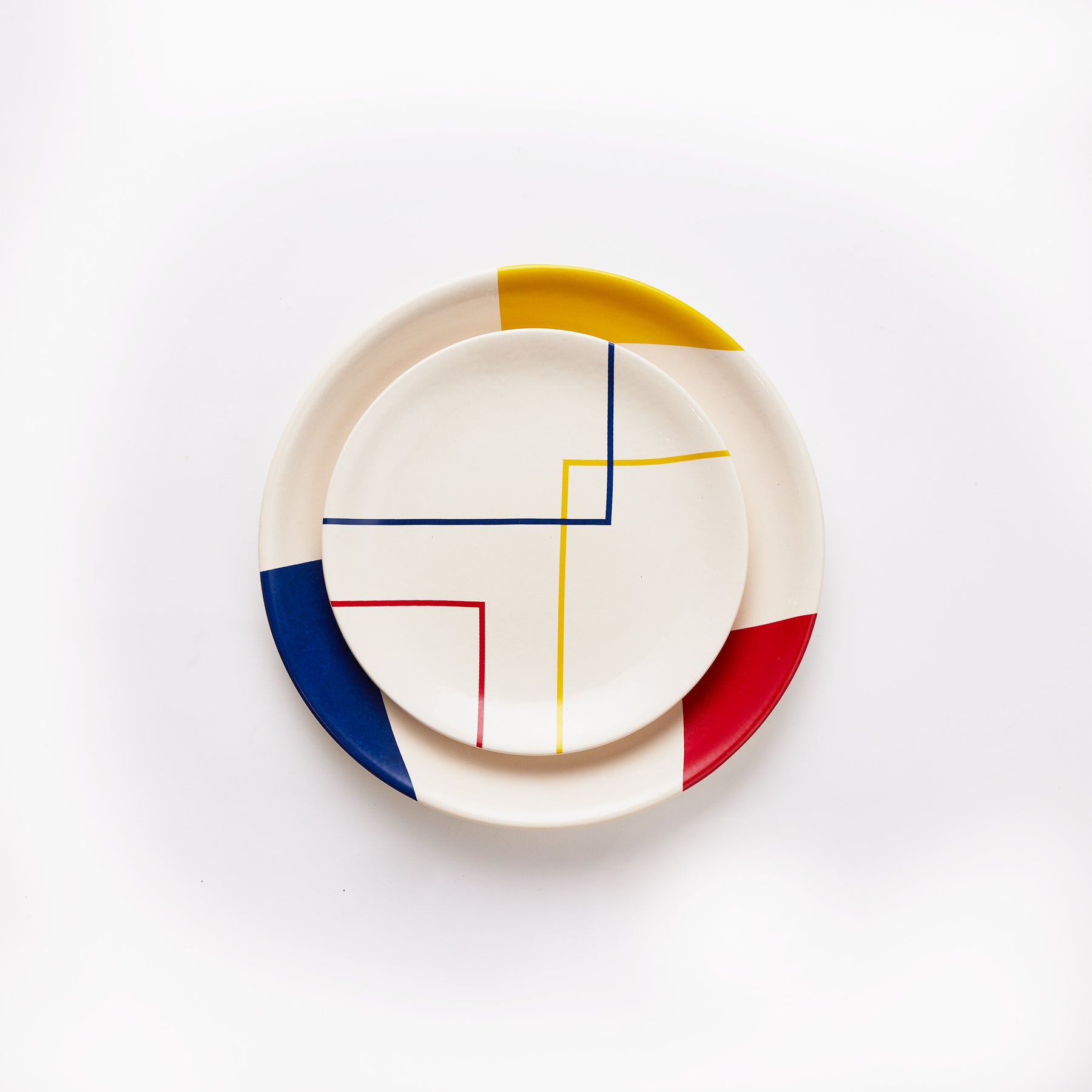 Bauhaus Quarter Plates - Set of 2