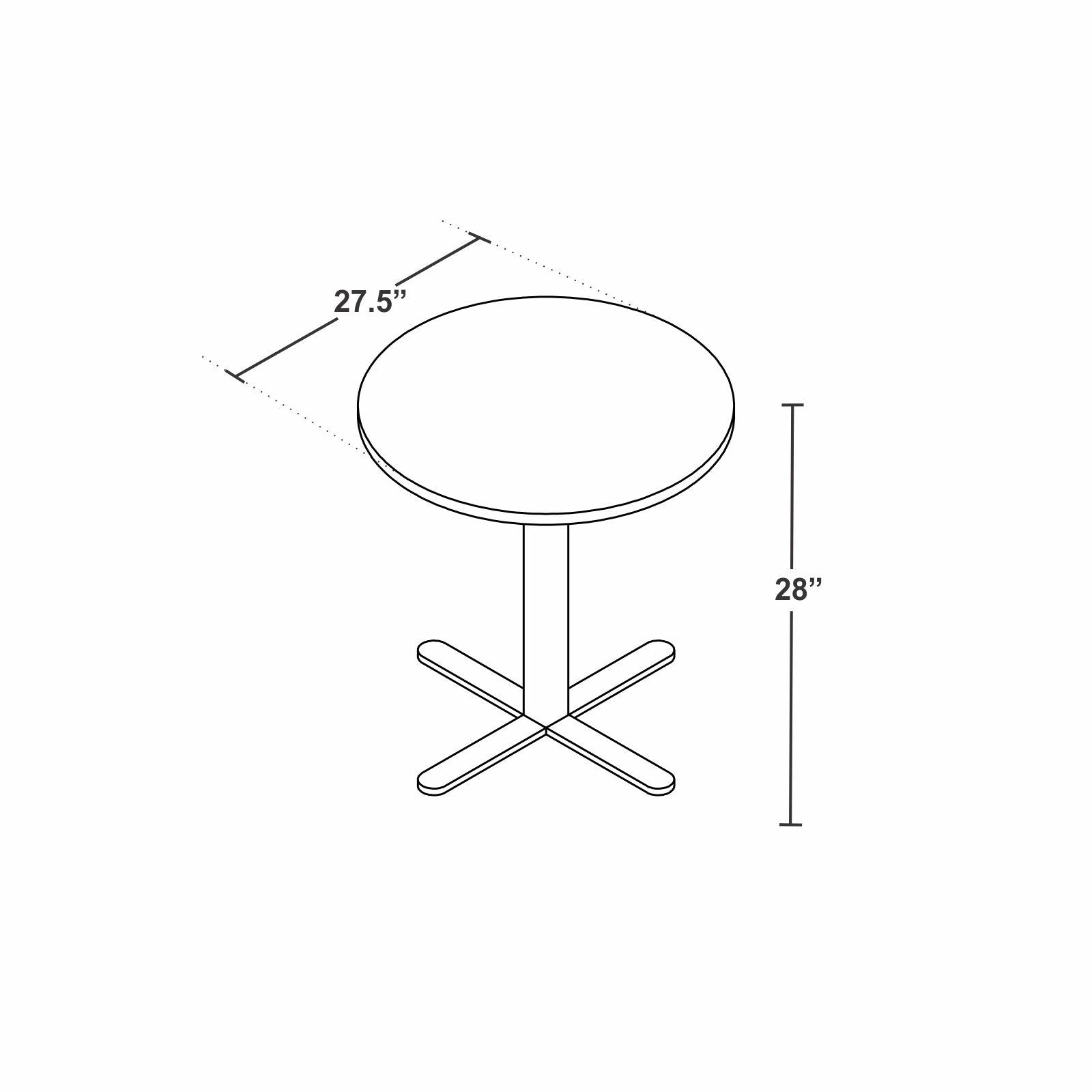 Krom Center Table