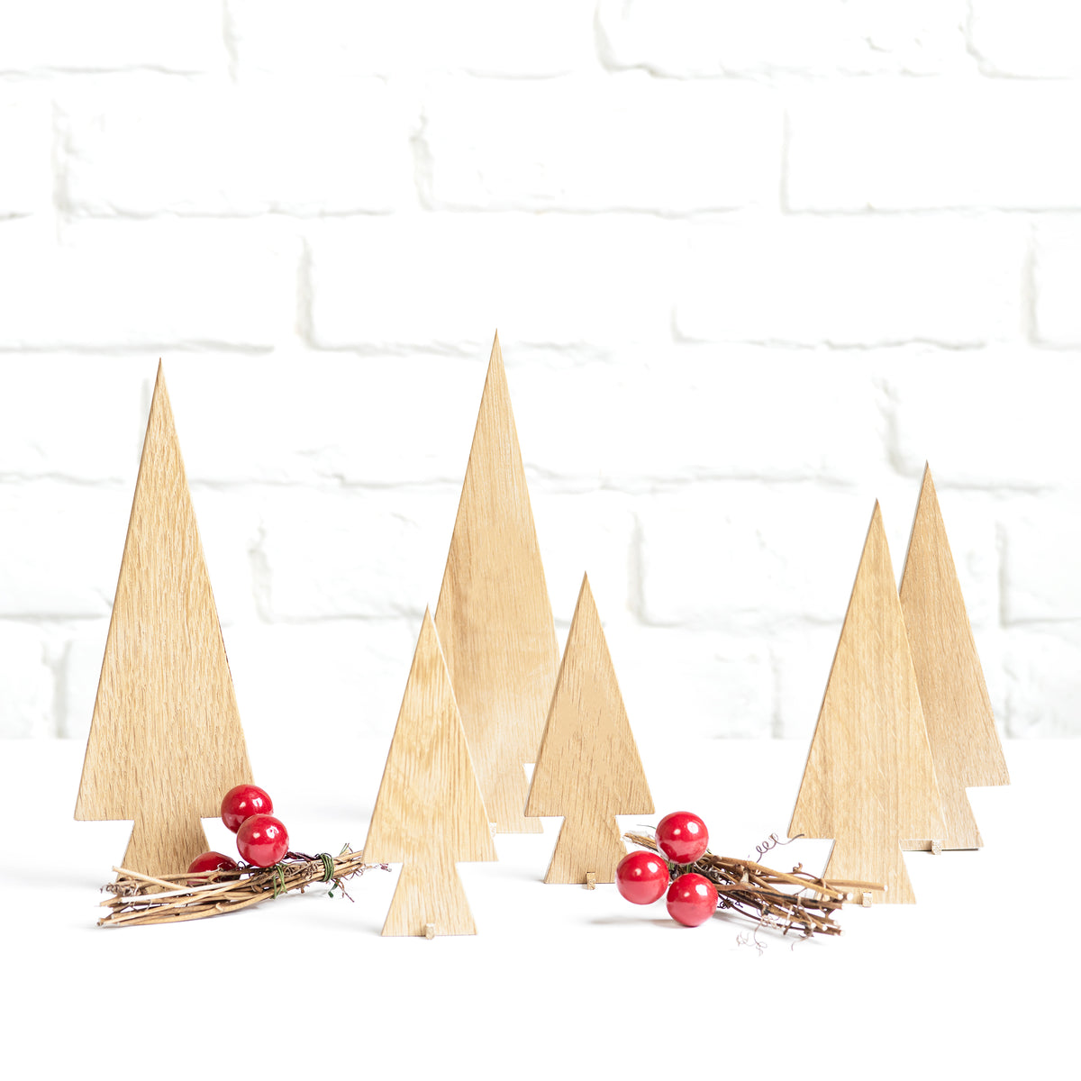 Pine X-mas tree (Set of 3)